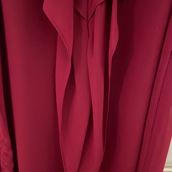 BCBG Generation flowy dress in Garnet color. - Picture 6 of 7